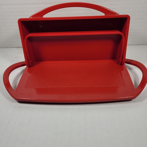 Kitchen Concepts Better Dish Flip-Top Butter Dish Red - Picture 2 of 5